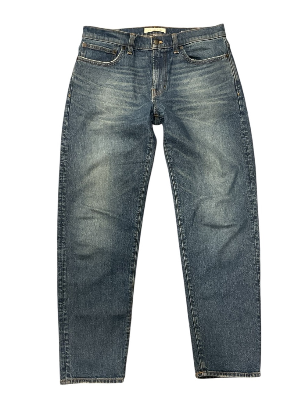 Madewell Men’s Blue Relaxed Taper Jeans